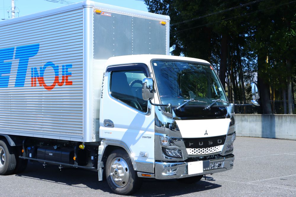 20キャンターフロントバンパーガーニッシュ センター 標準車 画像4