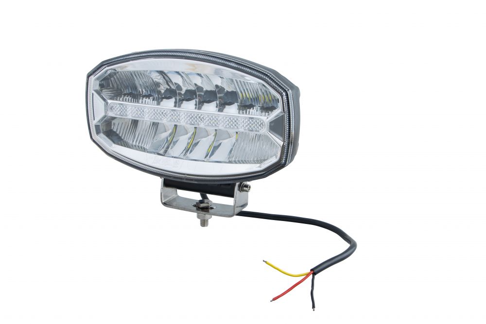 LED樽型ドライビングランプ10-30V 6000K 画像3