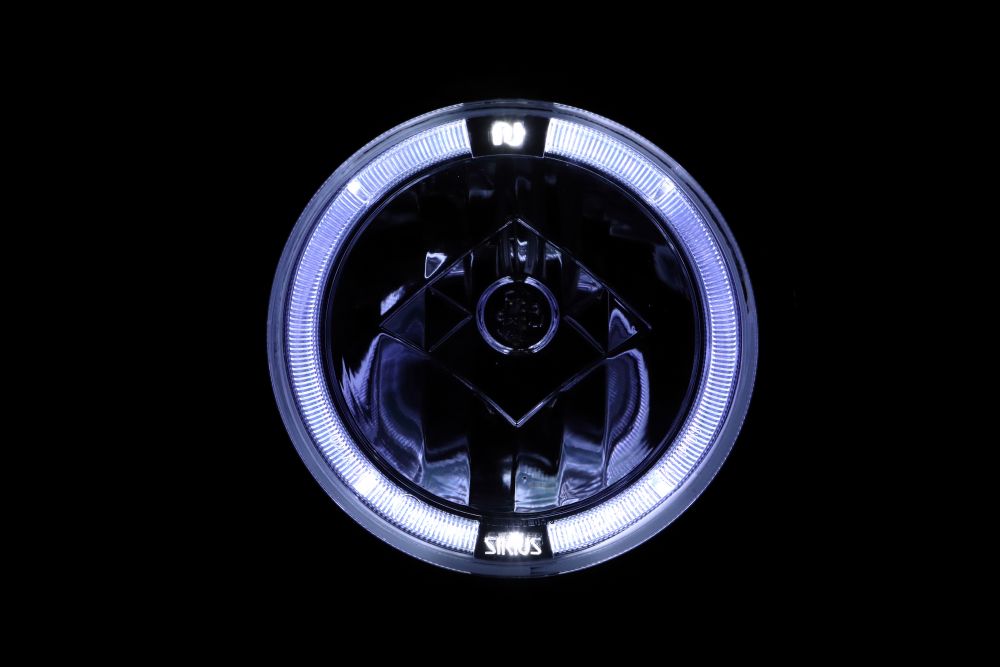 ハロゲンランプH1イカリング付 24V 1個入 クリアー 画像2