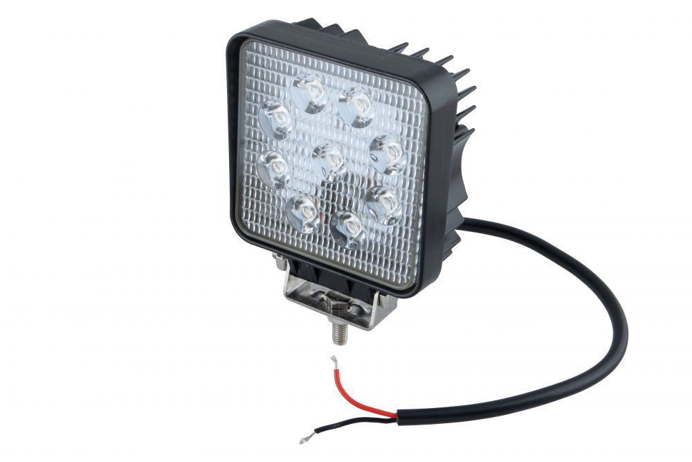 WL-50 LED9ハイパワーLEDワークランプ 角型27W 画像4