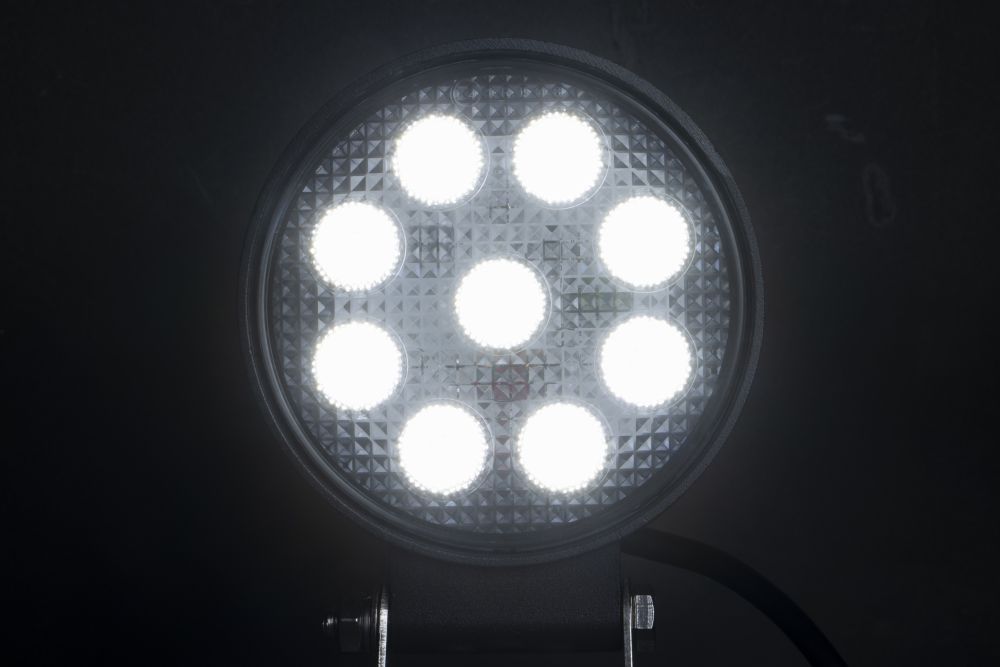 WL-51 LED9ハイパワーLEDワークランプ 丸型27W 画像3
