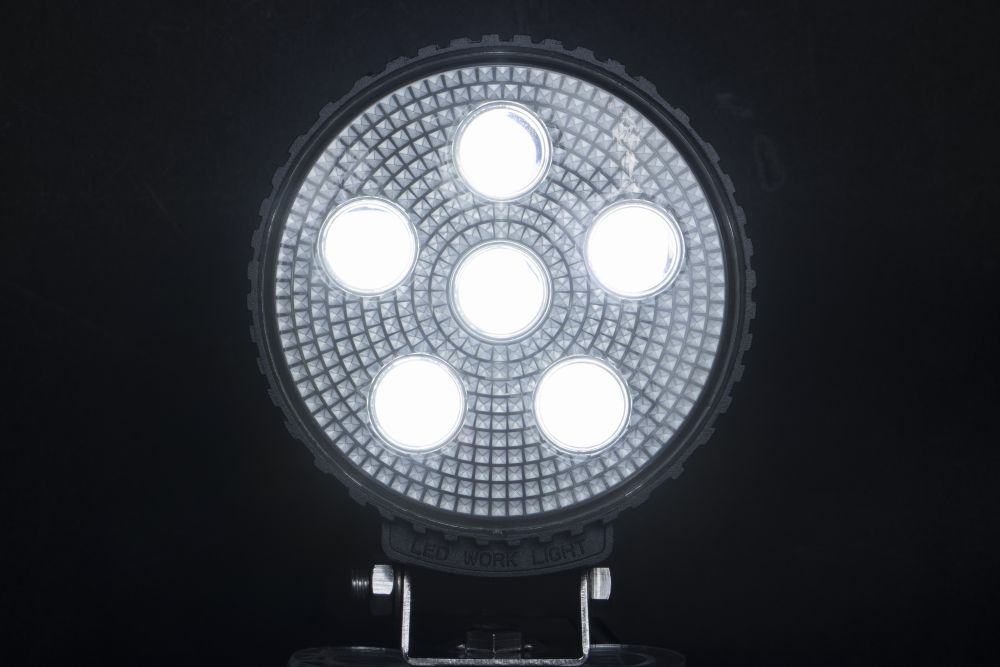 WL-53 LED6スタイリッシュLEDワークランプ 丸型18W 画像5