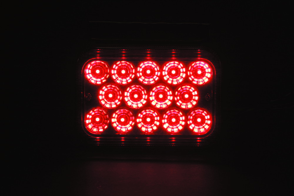 LEDランプ 24V (SD-6002) クリアー/レッド 画像3