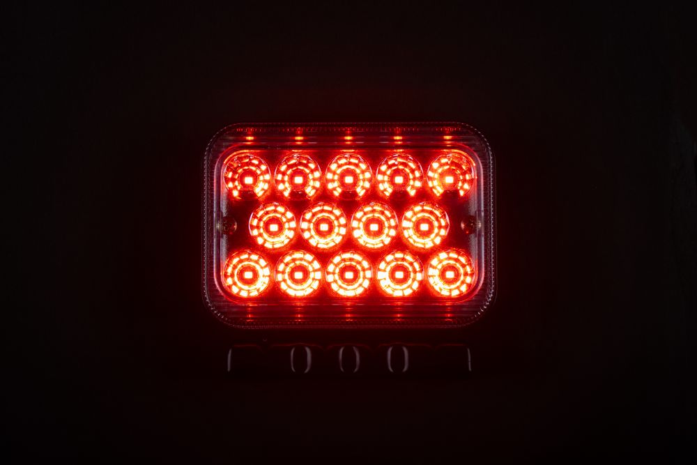 LEDランプ 24V (SD-6002) クリアー/レッド 画像5