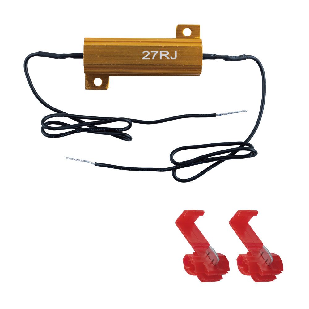 ハイフラ防止キット 24V/50W 27Ω 画像3