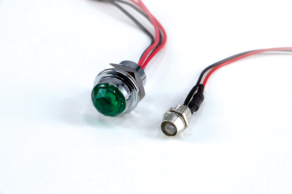 LEDミニパイロットランプ 12/24V ブルー 画像3