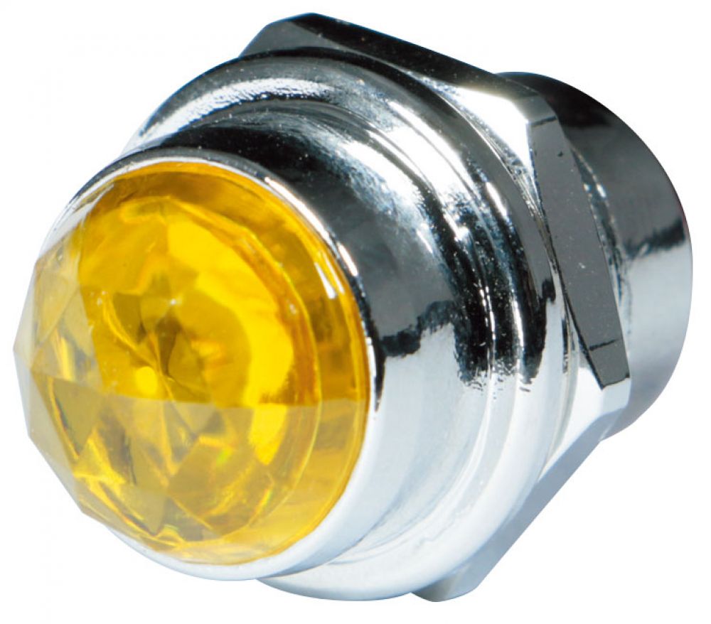 LEDパイロットランプ 24V イエロー/イエロー 画像4