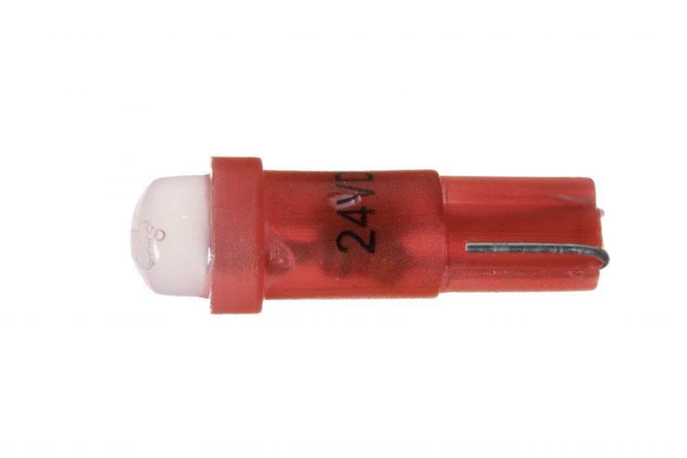 T5高輝度LEDウェッジ 24V レッド 画像2