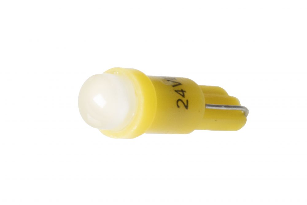 T5高輝度LEDウェッジ 24V アンバー 画像2