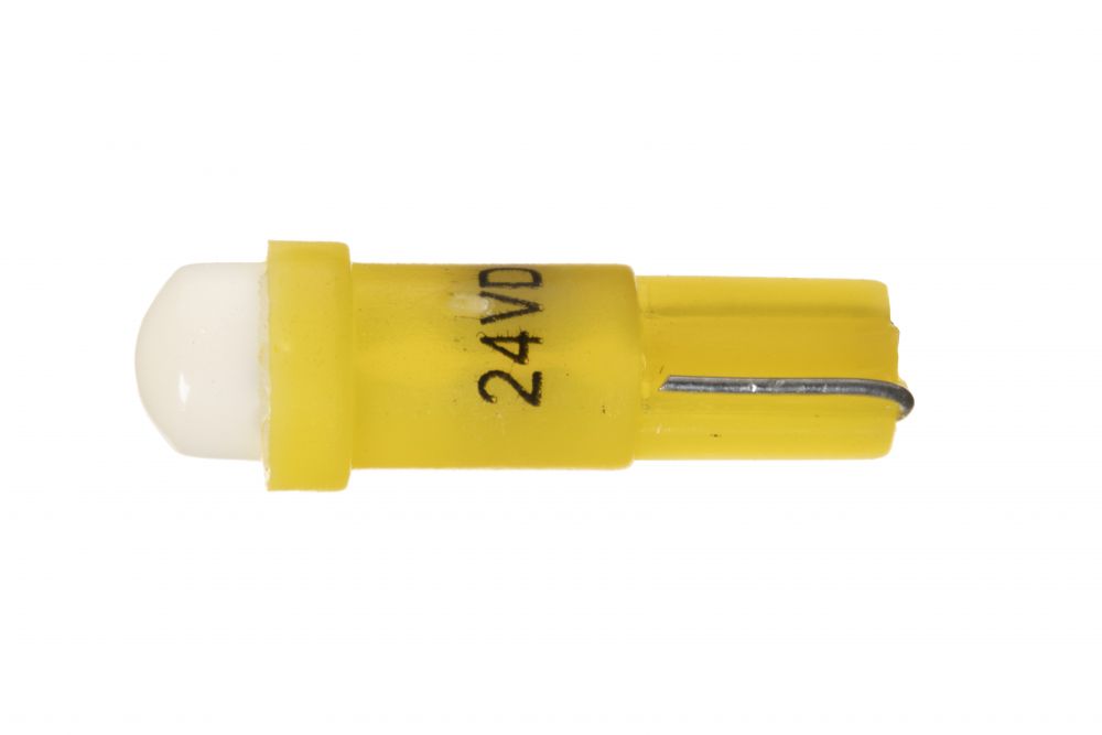 T5高輝度LEDウェッジ 24V アンバー 画像4