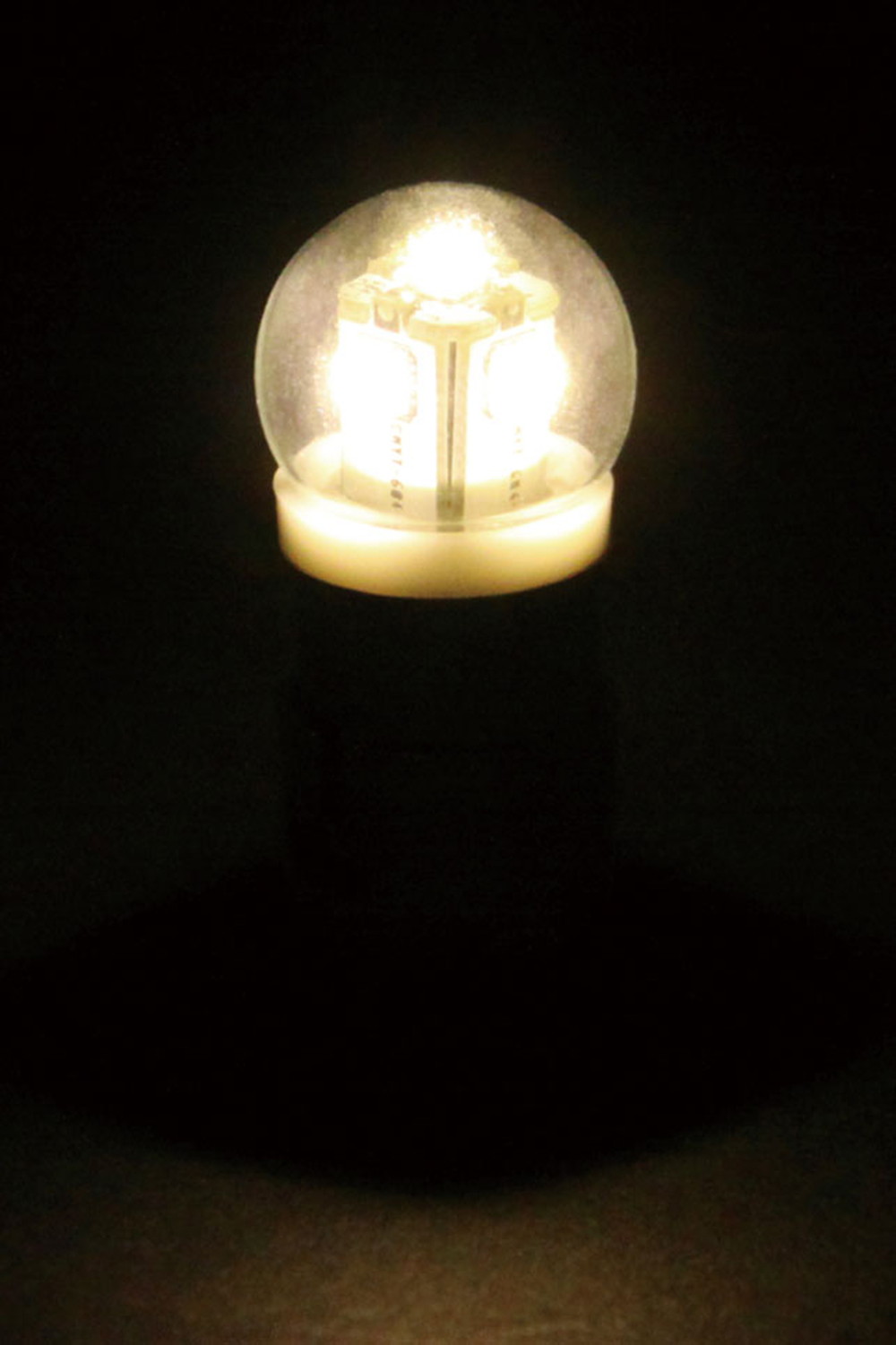 電球型LED5バルブ 24V BA15S 電球色 画像2
