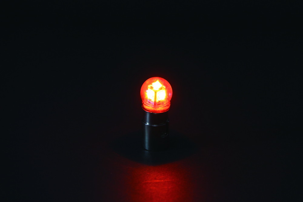 電球型LED5バルブ 12V BA15S 紅茶 画像2
