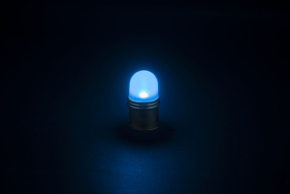 LED電球型キャンディバルブ 24V アイスブルー 画像3
