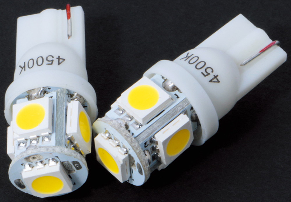 LED5 T10 5連SMD LA-004 4500K 24V 画像2