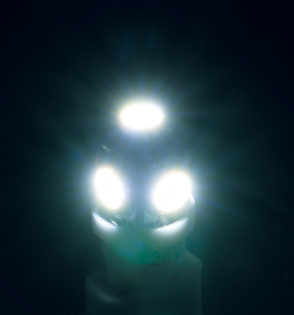 LED5 T10 5連SMD LA-007 10000K 24V