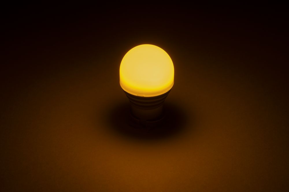LEDハイパワー 3Dバルブ 24V BAU15S アンバー 画像4
