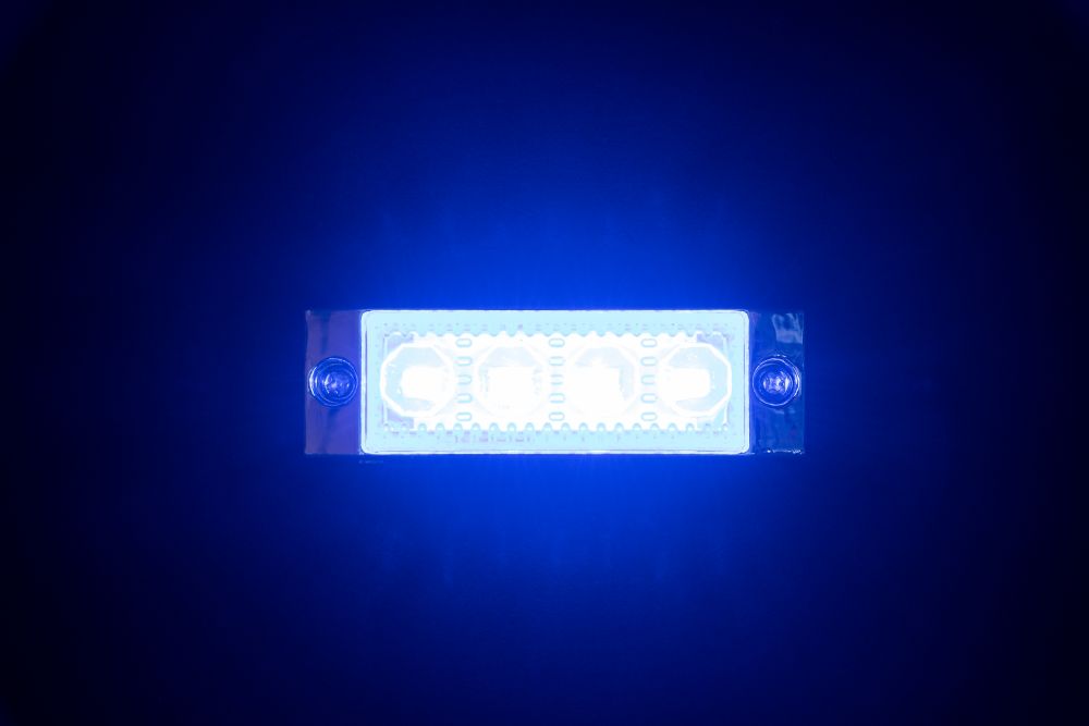 LED4 超ミニフラットマーカー 12V SMDタイプ ブルー 画像4
