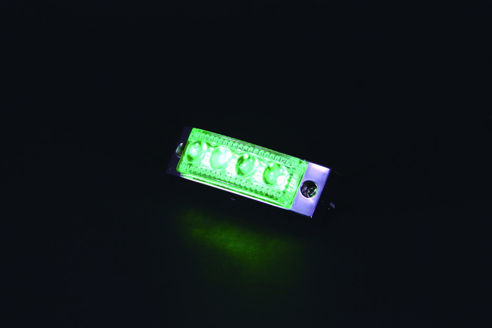 LED4 超ミニフラットマーカー 12V SMDタイプ グリーン 画像2
