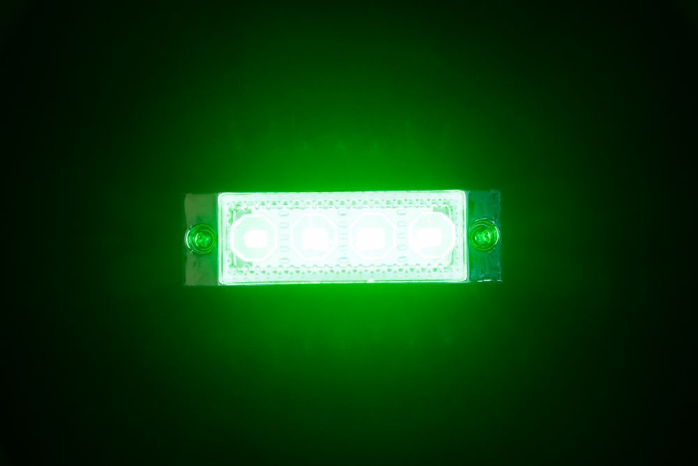 LED4 超ミニフラットマーカー 12V SMDタイプ グリーン 画像3
