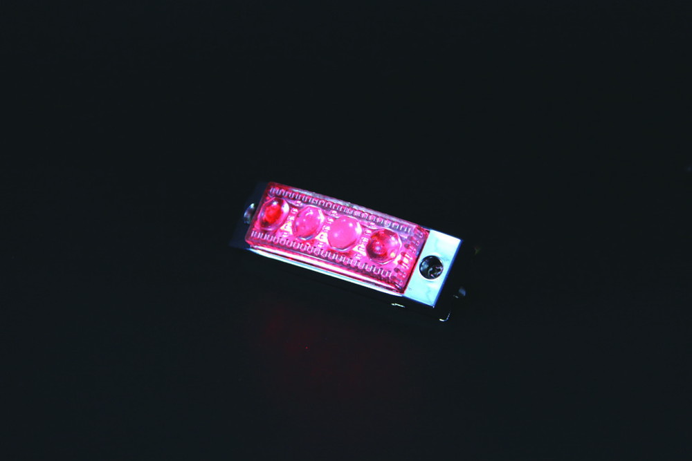 LED4 超ミニフラットマーカー 12V SMDタイプ レッド 画像2
