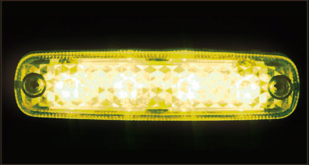 LED4 車高灯ランプNEO 24V イエロー 画像2