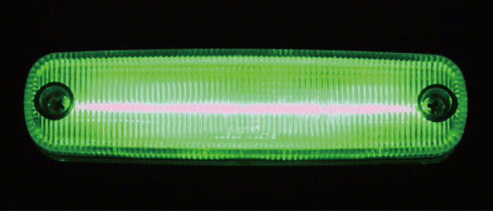 LED4車高灯ランプNEO 3D 24V グリーン 画像2