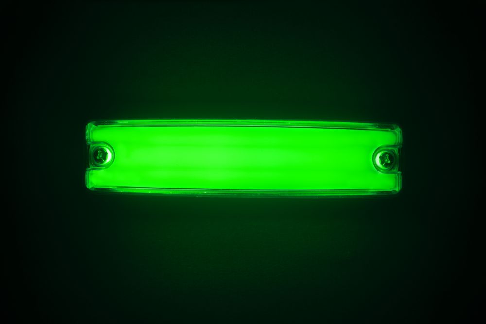 LEDハイパワースリム車高灯 グリーン 画像2