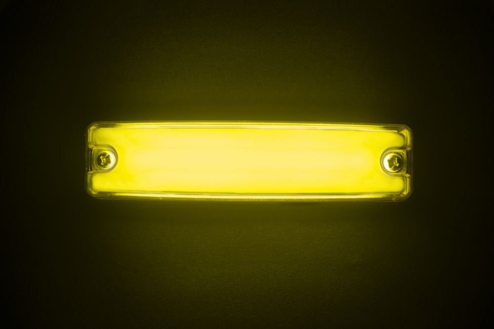 LEDハイパワースリム車高灯 イエロー 画像5