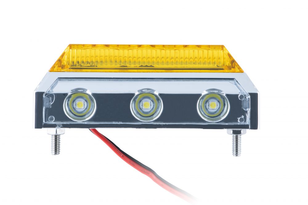 LED6 2WAYフラットマーカーランプNEO 24V イエロー 画像3