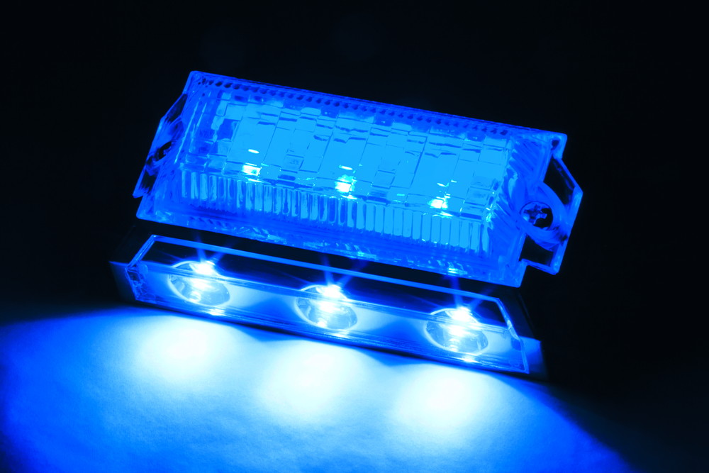 LED6 2WAYフラットマーカーランプNEO 24V ブルー 画像3