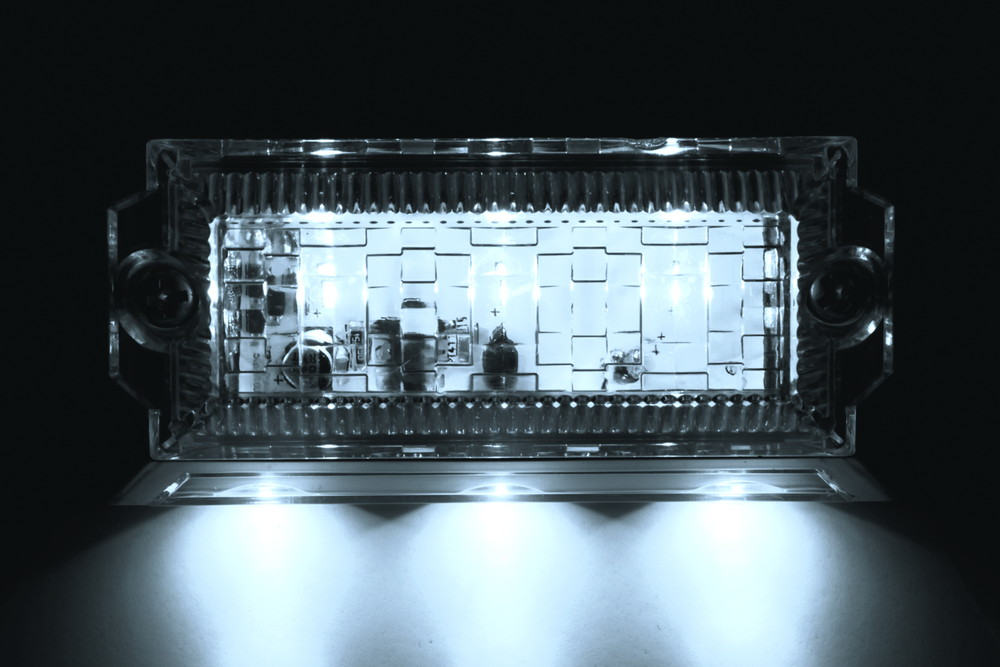LED6 2WAYフラットマーカーランプNEO 24V ホワイト 画像2