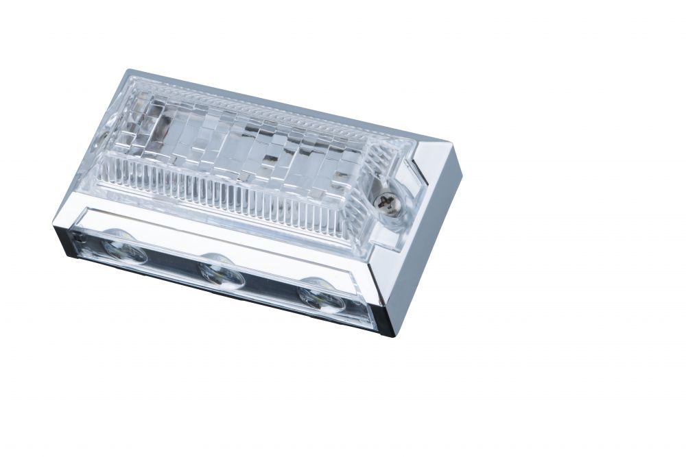 LED6 2WAYフラットマーカーランプNEO 24V ピンク 画像2