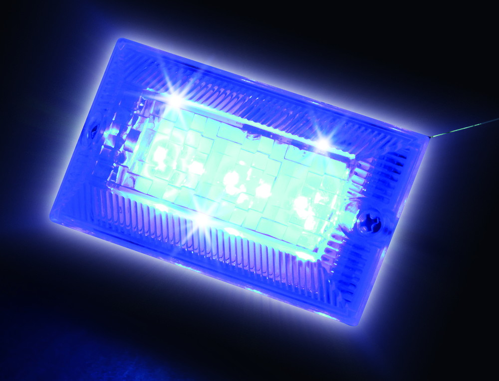 LED3 フラットマーカーNEO 24V ブルー 画像2