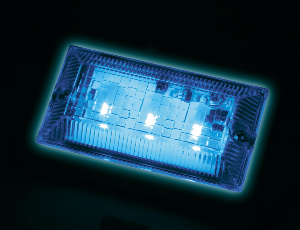 LED3 フラットマーカーNEO 24V アイスブルー 画像2