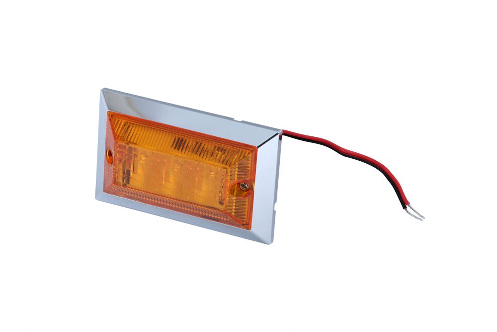 LED3 フラットマーカーNEO 24V アンバー/アンバー 画像2