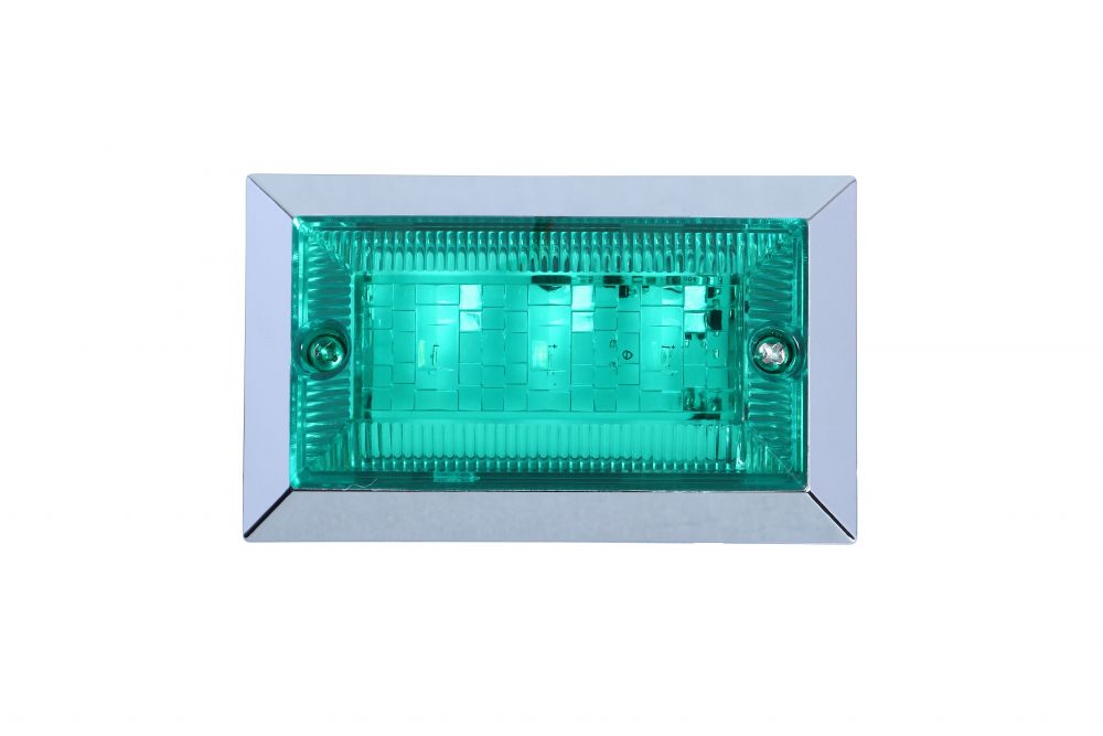 LED3 フラットマーカーNEO 24V グリーン/グリーン 画像4