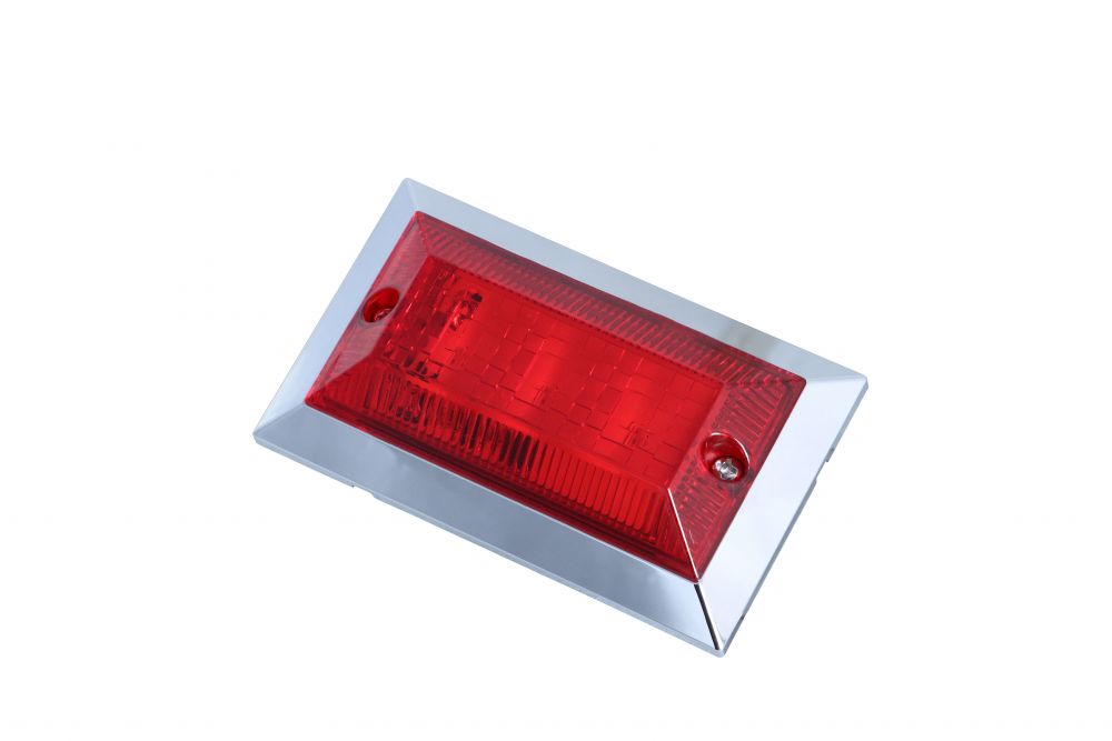 LED3 フラットマーカーNEO 24V レッド/レッド 画像3