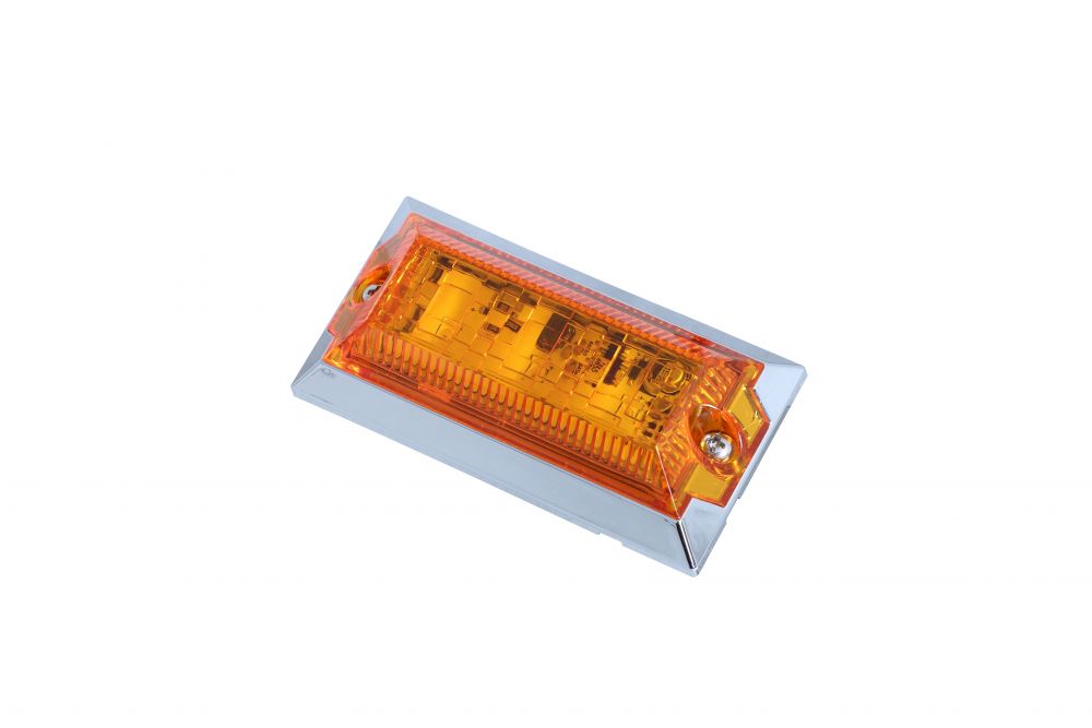 LED3 ミニフラットマーカーNEO 24V アンバー/アンバー 画像2