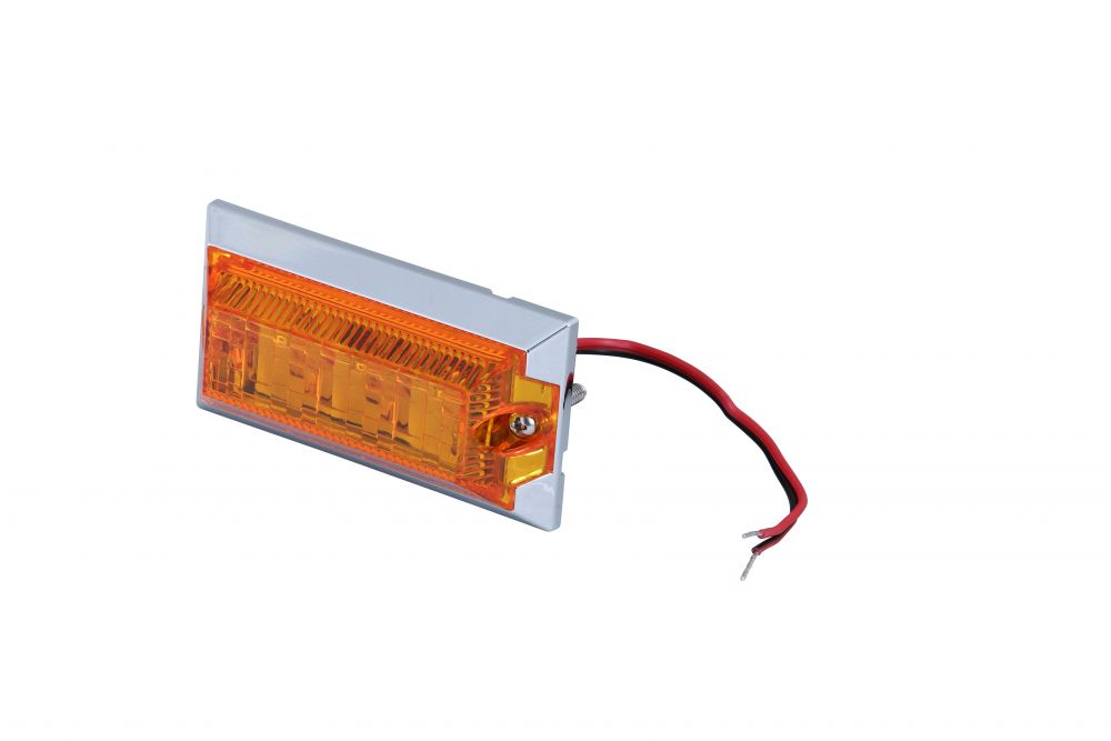 LED3 ミニフラットマーカーNEO 24V アンバー/アンバー 画像4