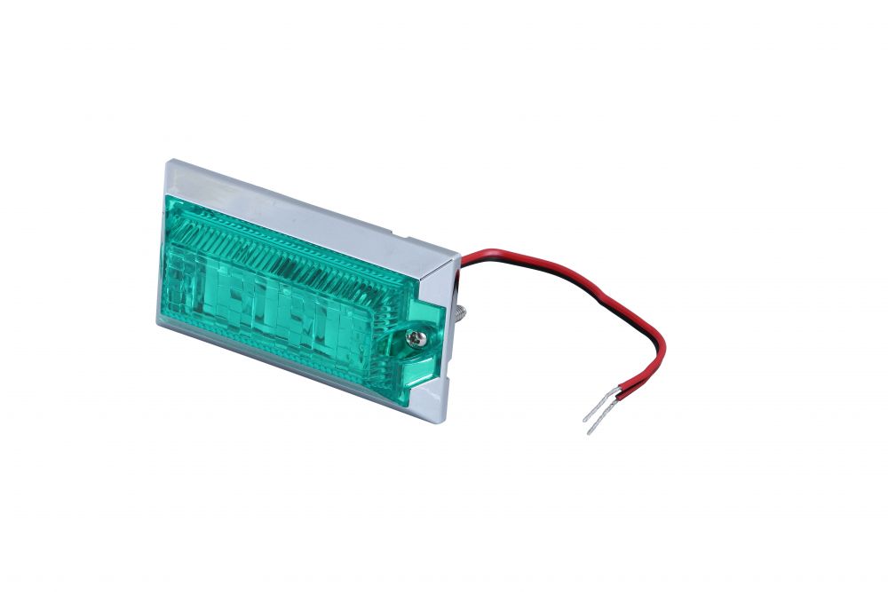 LED3 ミニフラットマーカーNEO 24V グリーン/グリーン 画像2