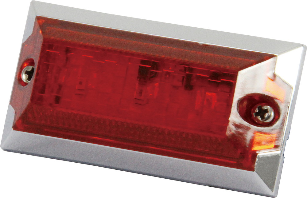 LED3 ミニフラットマーカーNEO 24V レッド/レッド