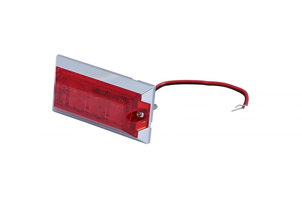LED3 ミニフラットマーカーNEO 24V レッド/レッド 画像3