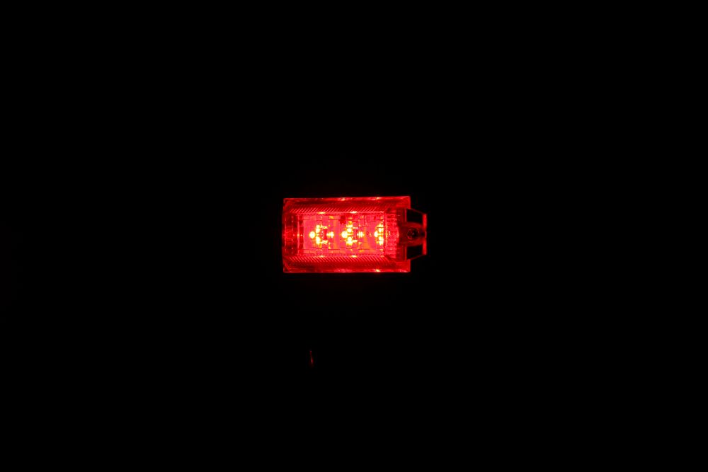 LED3 ミニフラットマーカーNEO 24V レッド/レッド 画像4