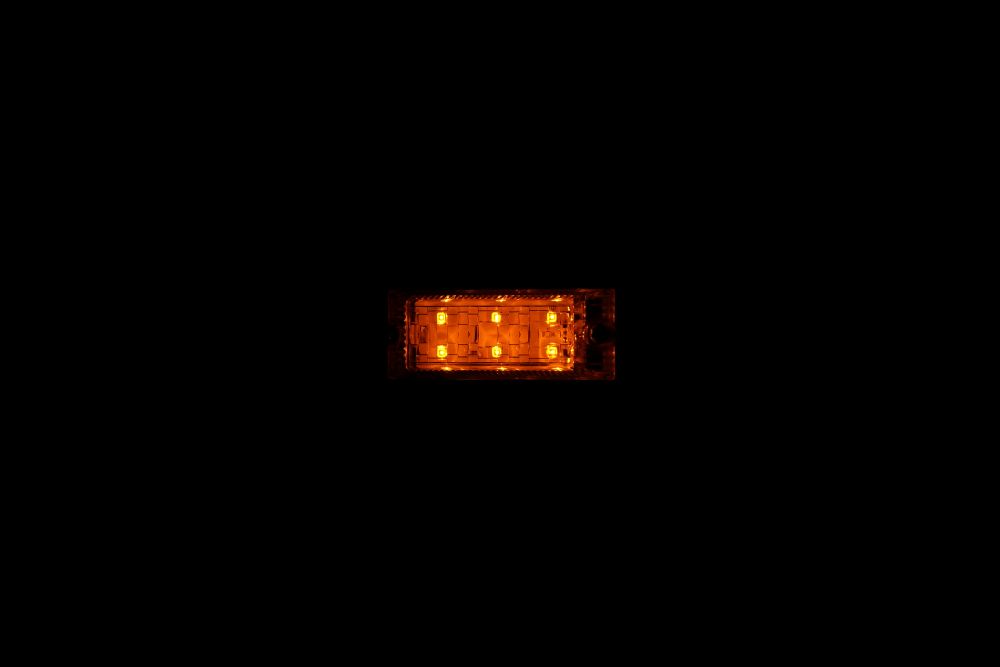 LED6 ウルトラフラットマーカー 24V アンバー 画像3