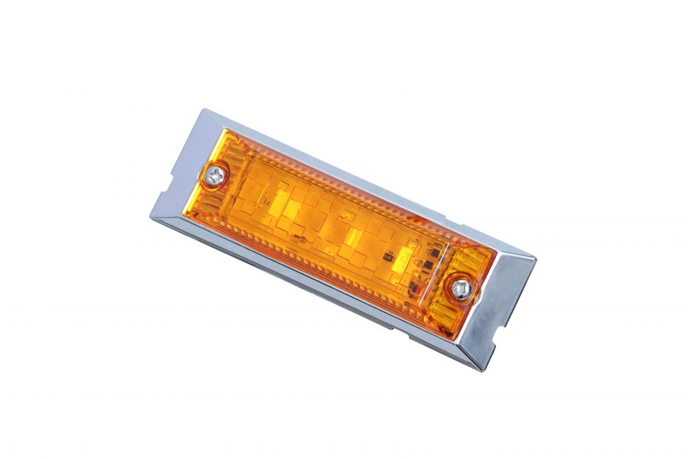 LED6 ウルトラフラットマーカー 24V アンバー/アンバー 画像4