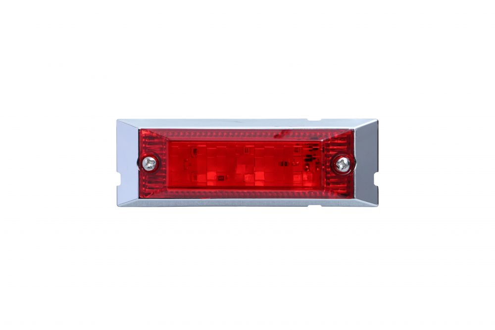 LED6 ウルトラフラットマーカー 24V レッド/レッド 画像3