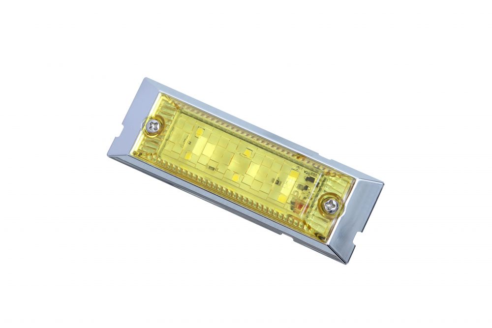 LED6 ウルトラフラットマーカー 24V イエロー/イエロー 画像5
