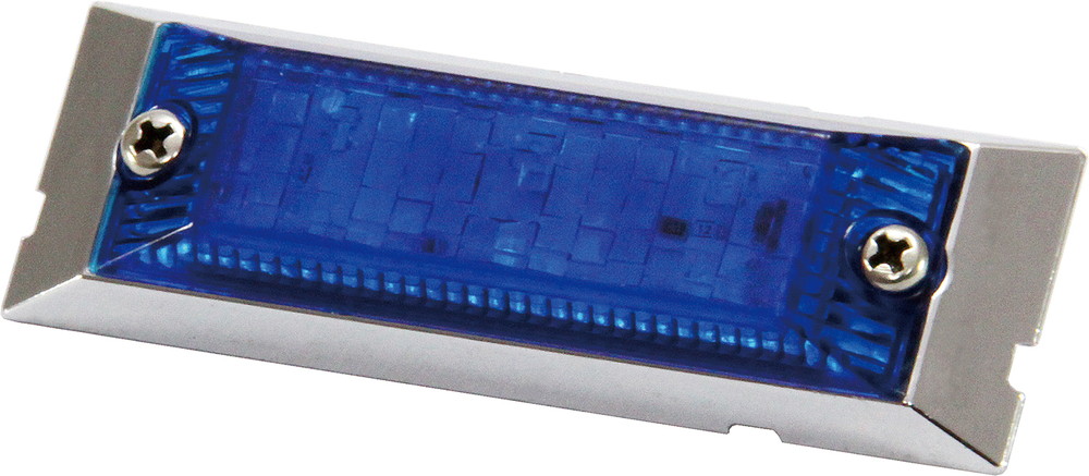 LED6 ウルトラフラットマーカー 12V ブルー/ブルー