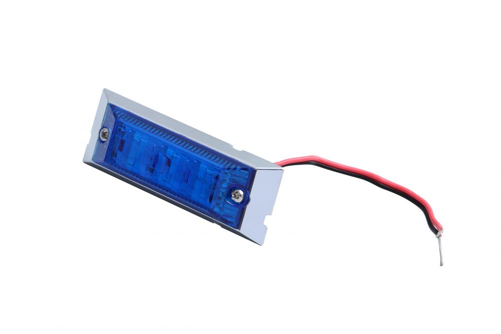 LED6 ウルトラフラットマーカー 12V ブルー/ブルー 画像2