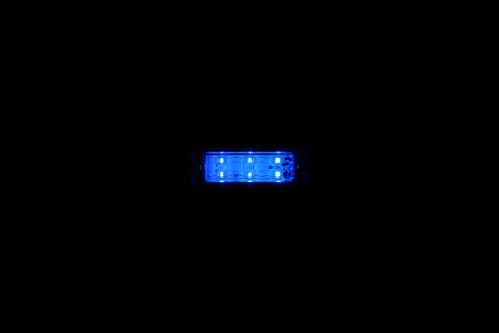 LED6 ウルトラフラットマーカー 12V ブルー/ブルー 画像5